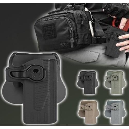New Hi-capa Quick Set Tactical Toys Waist Video Props Multi Color Optional Removable Adjustable Protective Cover