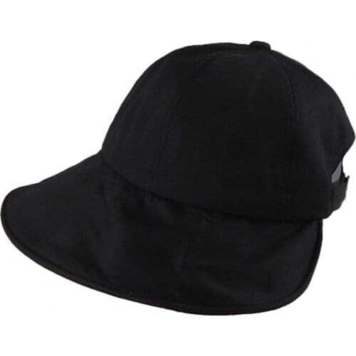 Hat Solid Colors Foldable Women Short Back Brim Fisherman Hat for Beach Outdoor sports wear