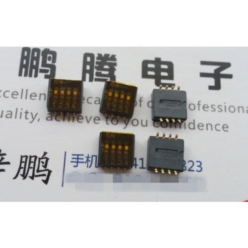 Original new 100% HDS404 4 bit code switch 1.27mm spacing patch