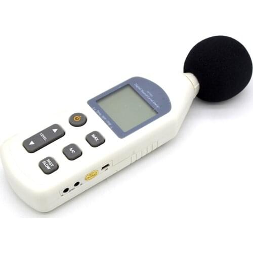 ANENG Portable LCD Sound Noise Level Meter Decibel Logger 30-130dB Digital Noise Measurement