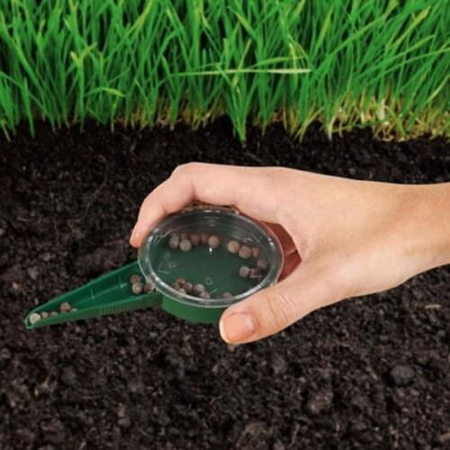 Plant Seed Sower Adjustable Planter Hand Held Flower Grass Plant Seeder Garden Multifunction Seeding Dispenser Garden Tools