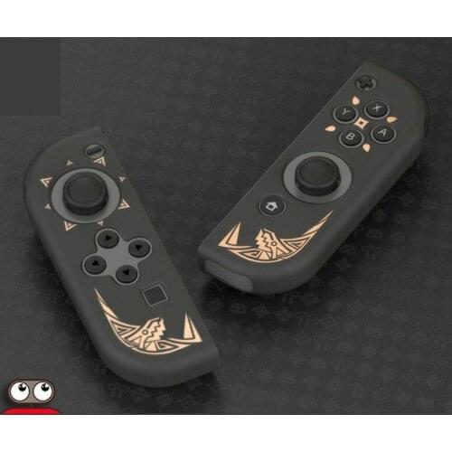 For Nintendo Switch Joy-Con Controller Silicone Case Cover Monster Hunter RISE