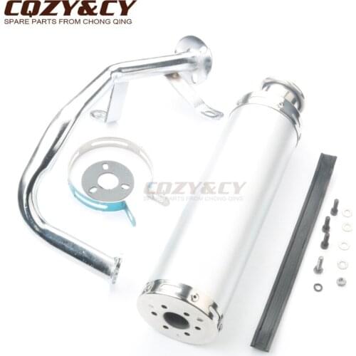 Scooter high performance exhaust pipe for Puma Juliet 50 La Vida Romeo 50cc 4-stroke