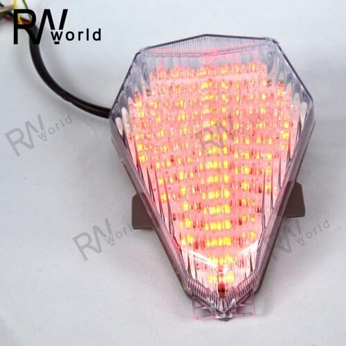 Motorcycle LED Taillight Turn Signal Light Brake Lamp For YAMAHA YZF R6 2006-2007 YZFR6 YZF-R6 YZFR-6 06 07 Hight Qualitty Clear