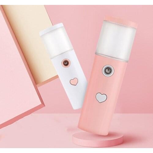 USB Humidifier Rechargeable Nano Mist Sprayer Facial Nebulizer Steamer Moisturizing Beauty Instruments Face Skin Care Tools