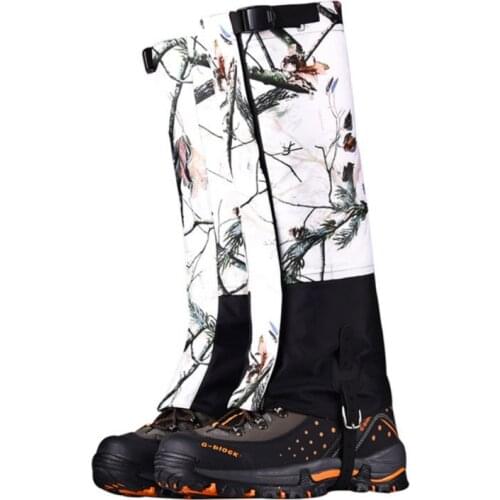 Waterproof Snow Leg Gaiters Snake Leggings Shoe Cover Gear Outdoor Camping Trekking Climbing Hunting Boot Legging Shoes Warmer