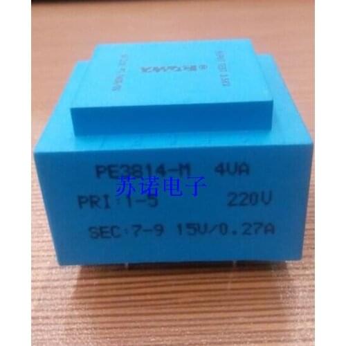 Wuxi SEG direct PE3814-M-4VA 220V/15V0.27A potting needle type isolation transformer