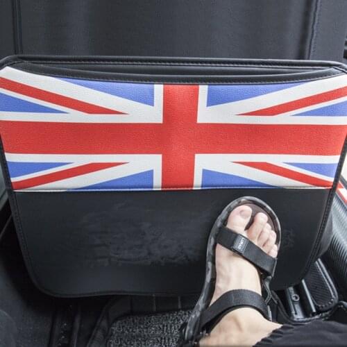 1pcs Car Seat Cover Back Anti-kick Pad Mats Protector For Mini Cooper Clubman R55 R60 R61 F54 F55 F60 Countryman Car Accessories