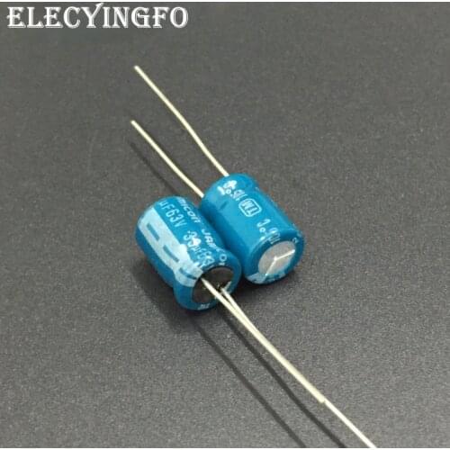 10pcs/100pcs 33uF 63V33uf JAMICON TM Series 8x11.5mm High Quality 63V33uF Aluminum Electrolytic capacitor