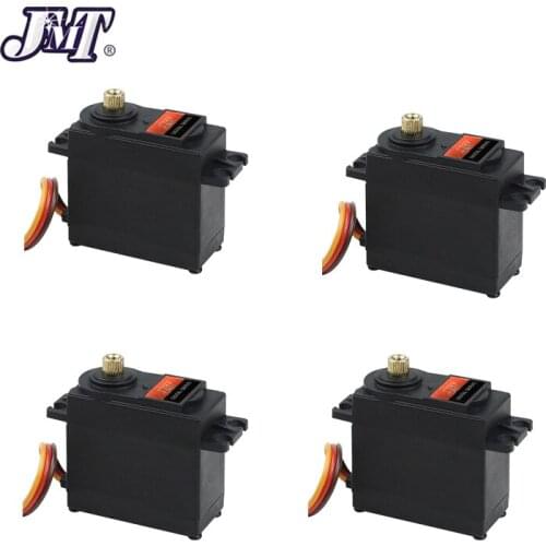 4PCS JMT Metal Servos Digital MG995 Servo 9kg Metal Gear motor for Futaba JR Car RC Helicopter Boat DIY Toys