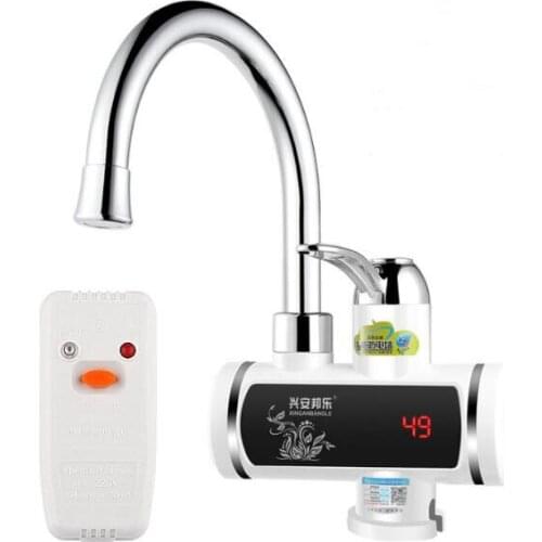 850W Bottom inflow water Instant hot Electric faucets Dual use 360 Rotate Basin Faucet with Digital display