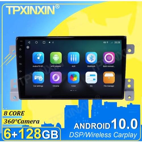 Android 10.0 6G+128G Carplay 360 Camera For Suzuki Grand Vitara 3 2005-2015 Multimedia Player Radio Tape Recorder Video Navi GPS