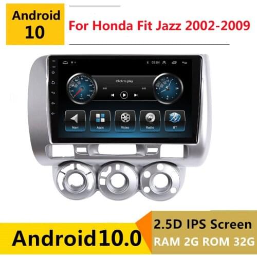2G RAM Android car stereo for honda fit jazz 1 GD 2002 2004 2005 2007 2009 radio navigation GPS Multimedia Player headunit