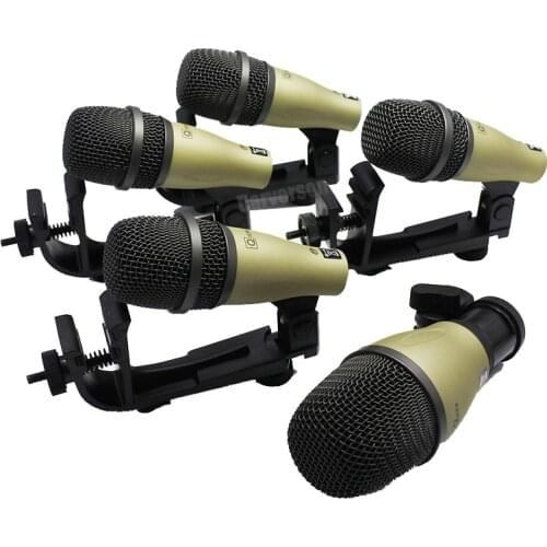 Q71 Q72 PGA56 PGA52 style DK705 kick snare tom bass drum kit microphone instrument dynamic mic