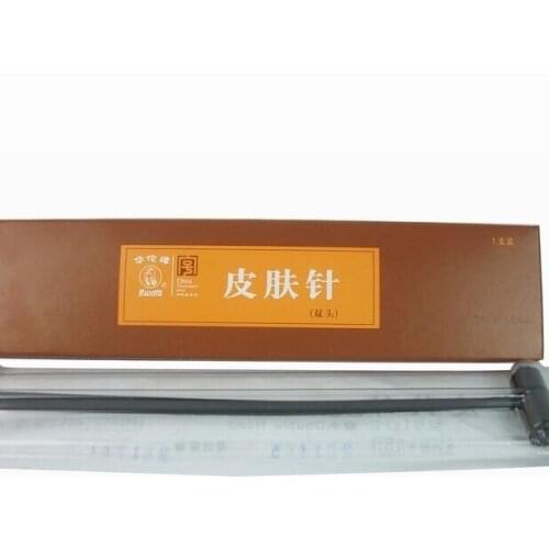 Free shipping 10 pcs huatuo dermal needle double / single head Plum-headed needle acupuncture needle for suction cup free ship