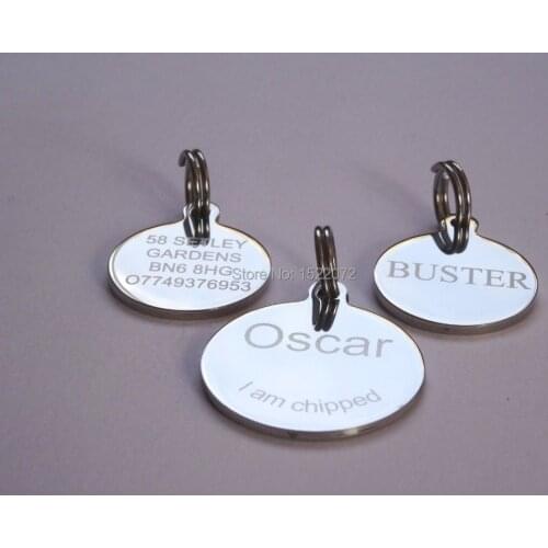 Wholesale and retail Stainless Steel Dog Tag, Pet ID Tag, Dog Disc,custom Personalised Engraved dog tag FH890073