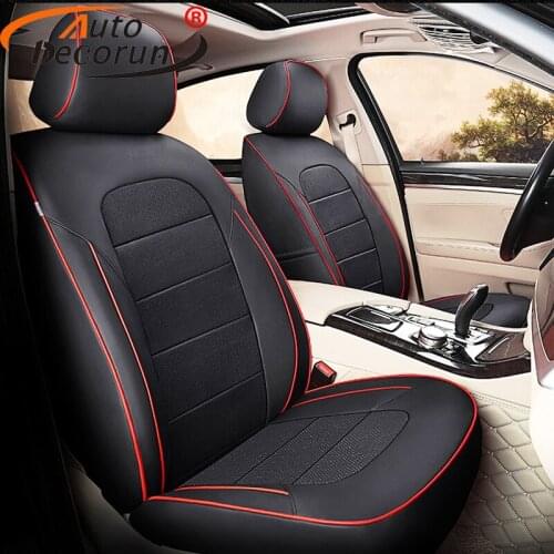 AutoDecorun Custom Fit Genuine Leather Seat Covers for Lexus GX460 GX470 GX400 Accessories Seat Cover Sets Protectors 2010-2017