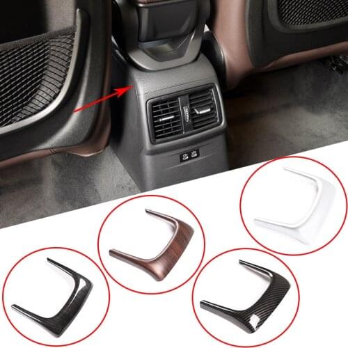 Four Colors ABS Plastic Armrest Box U-shaped Frame Cover Trim For BMW X1 F48 2016-2020 Car Accessories