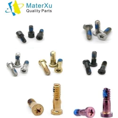 MaterXu Parts Bottom Screws 100 pcs/Lot for iPhone 5 5s 6 6s 7 8 plus X XS 11 12 Pro Max Dock Connector Screw Replacement