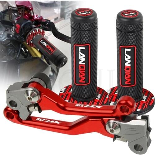 For Honda XR230 XR 230 MOTARD 2005-2008 2009 2010 2011 2012 CNC Pivot Brake Clutch Levers Dirt Bike Handle Hand Grip Handlebar