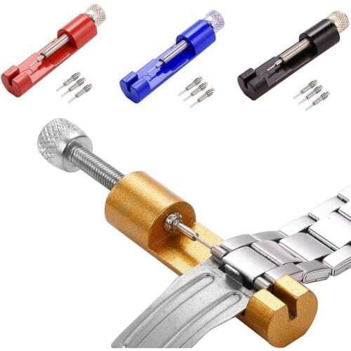 Watch Band Link Pin Remover Tool Bracelet Chain Removal Adjust Watch Tools Length Kit C0G9