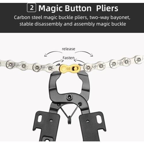 Bike Bicycle Chain Quick Link Plier Tool Link Remover Connector Opener Lever Bike Repair Tools