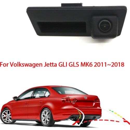 Car Trunk Handle camera For Volkswagen Jetta GLI GLS MK6 2011 2012 2013 2014 2015 2016 2017 2018 Full HD Parking Reverse Camera