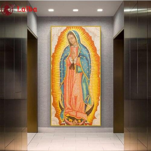 5D DIY Square round Diamond Painting Abstract art, religious virgin sale Cross Stitch Diy Diamond picture Diamond Mosaic art