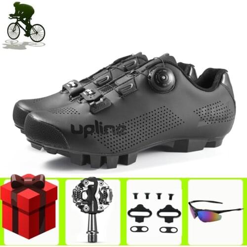 Cycling shoes man sapatilha ciclismo mtb mountain bike bicycle men sneakers women professional self-locking breathable shoes