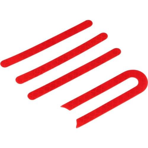 New 4/8pcs Front Rear Wheel Tyre Cover Protective Shell Reflective Sticker For Xiaomi Mijia M365 Electric Scooter Accessories