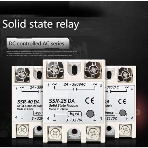 220V single phase DC control AC 40da solid state relay mgr-1d 4840 relay SUSWE
