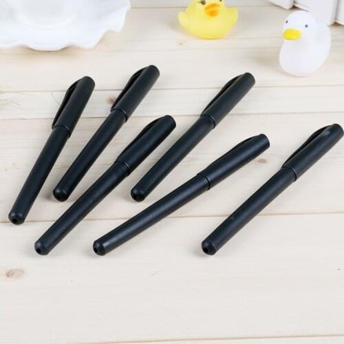 Office supplies Stationery gel pens for students writing Black High quality gel pen refills Employee Exhibition use
