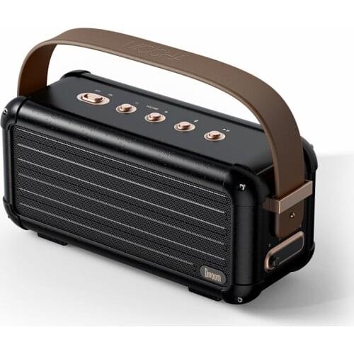 Divoom Mocha 40W Superior Bass Retro Design 6 Drivers Portable Wireless Speaker