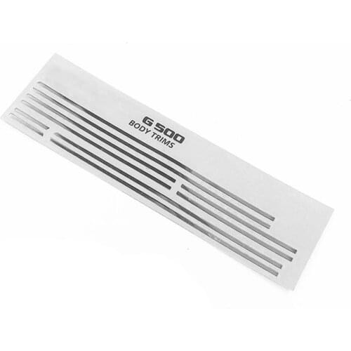 RC Car Metal Body Trims Sticker for TRX-4 For Mercedes G500 #82096-4 Parts Waterproof Moisture-proof Reverse Adhesive Sticker
