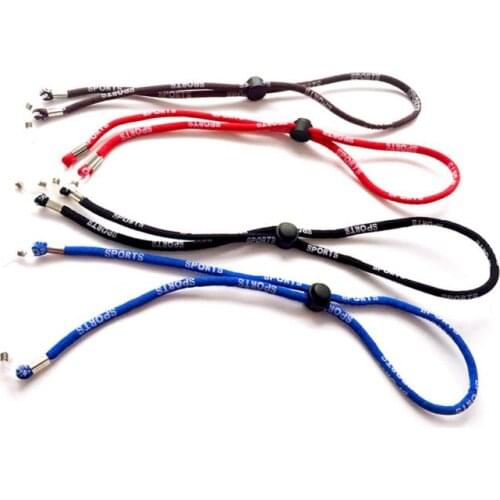 Women Men Adjustable Sports Sunglasses Glasses Neck Cord Strap Retainer String Lanyard Fashion Eyewear Accessory