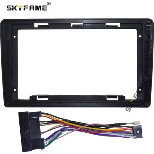 SKYFAME Car Frame Cable For HYUNDAI AZERA 2006-2010 Screen Dask Kit Fascia Frame