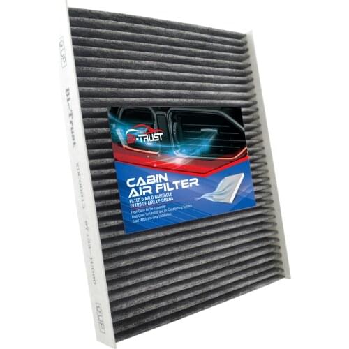 Bi-Trust Replacement Cabin Air Filter Carbon Fiber for Hyundai Santa Fe/Kia Sorento