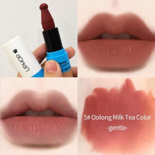 Modern New 2021 Matte Velvet Lipstick Sexy Red Lip Tint Long Lasting Charming Lip Makeup Cosmetic TSLM1