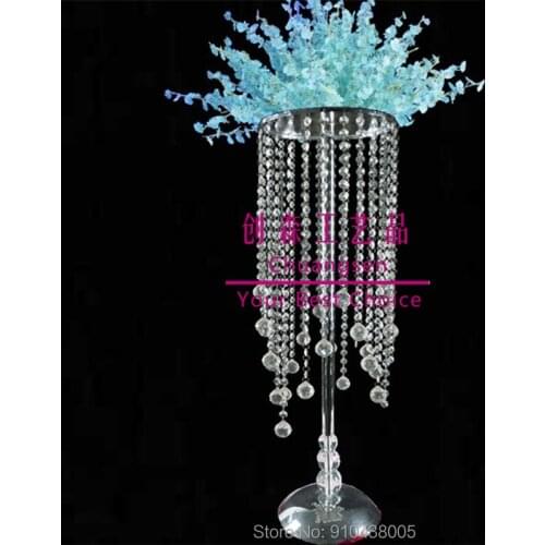 10 pcs/lot,table flower stand metal flower holder wedding center lead road home festival party decoration wedding centerpiece