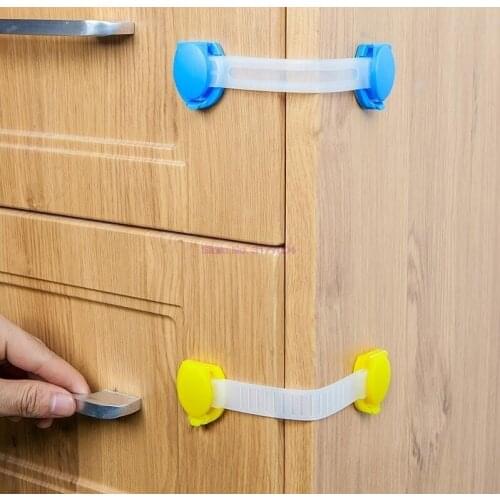 1000pcs baby safety child lock refrigerator drawer for cabinets locker sliding door fridge protection of children locking doors