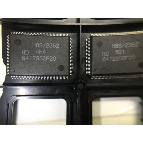 2PCS HD6412352F20 6412352F20 6412352F Electronic components chip IC
