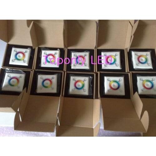 2017 Hot Selling Wall Mounted Touch Dimming RGB Led Controller For LED Strip/Bulb/Module Lighting DC12/24V CE&ROHS Free Shipping