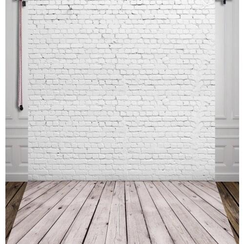 5x7ft White Brick Wall Photography Backdrops Background Photo Backdrop Baby Backdrop