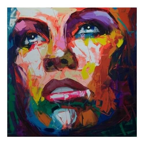Large sizes Frameless 100% Handmade Color graffiti oil Painting On Canvas Wall art Pictures For Living Room Wall Art Home Decor
