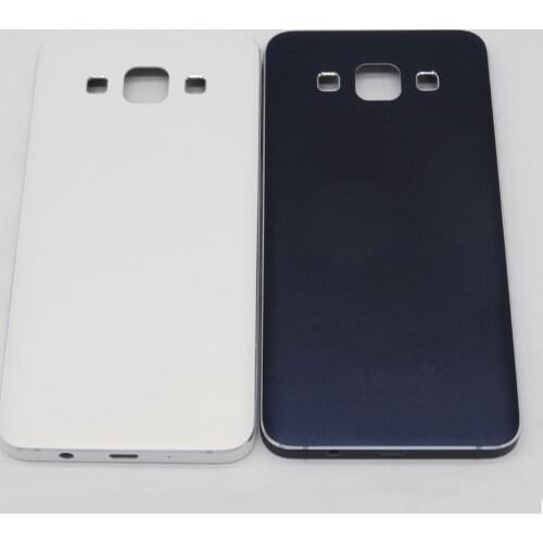 Brand New original Metal Back Battery cover Case Door Housing Cover Frame For Samsung Galaxy A3 2015 A300 A3000 Black White Gold
