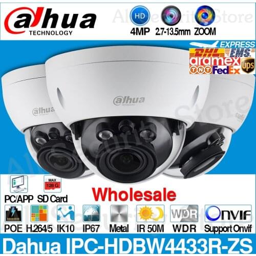 Dahua Wholesale IPC-HDBW4433R-ZS 4MP IP Camera CCTV With 50M IR Range Vari-Focus Lens Network Camera Replace IPC-HDBW4431R-ZS