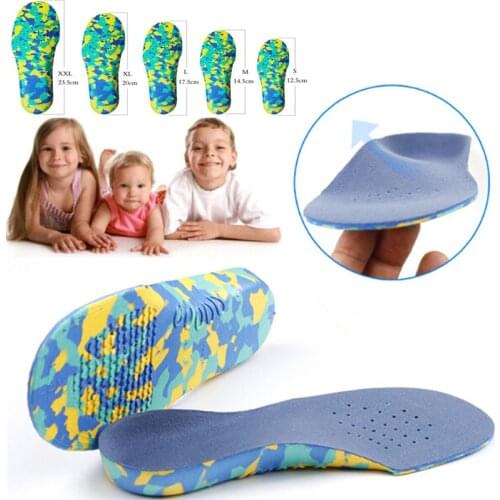 Kids Children Orthotics Insoles Correction Care Tool for Kid Flat Foot Arch Support Orthopedic Insole Soles Sport Shoes Pads