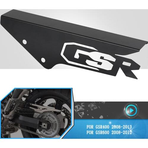 For SUZUKI GSR 600 400 GSR400 2008 2009 2010 2011 2012 2013 Motorcycle Chain Slider Guide stainless steel chain guard protective