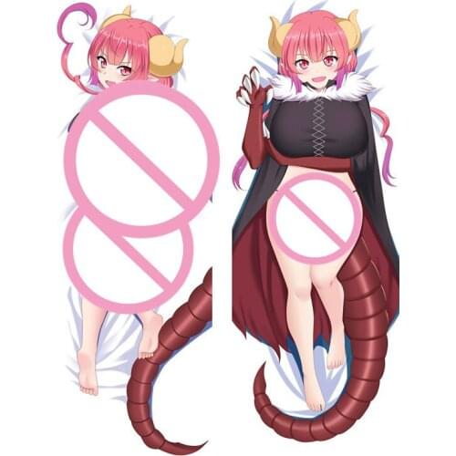 MMF Miss Kobayashis Dragon Maid Key Roles Anime Dakimakura Body Pillow Case Cover