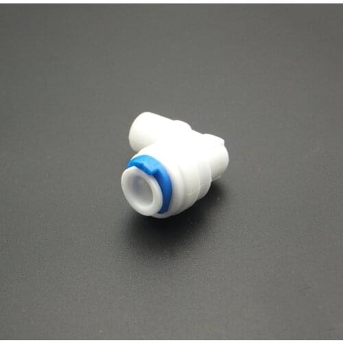 Elbow 1/4" OD Tube Quick Pushfit 1/8" BSP Male Fitting Connection RO Water Connector Reverse Osmosis Aquarium System Fittings